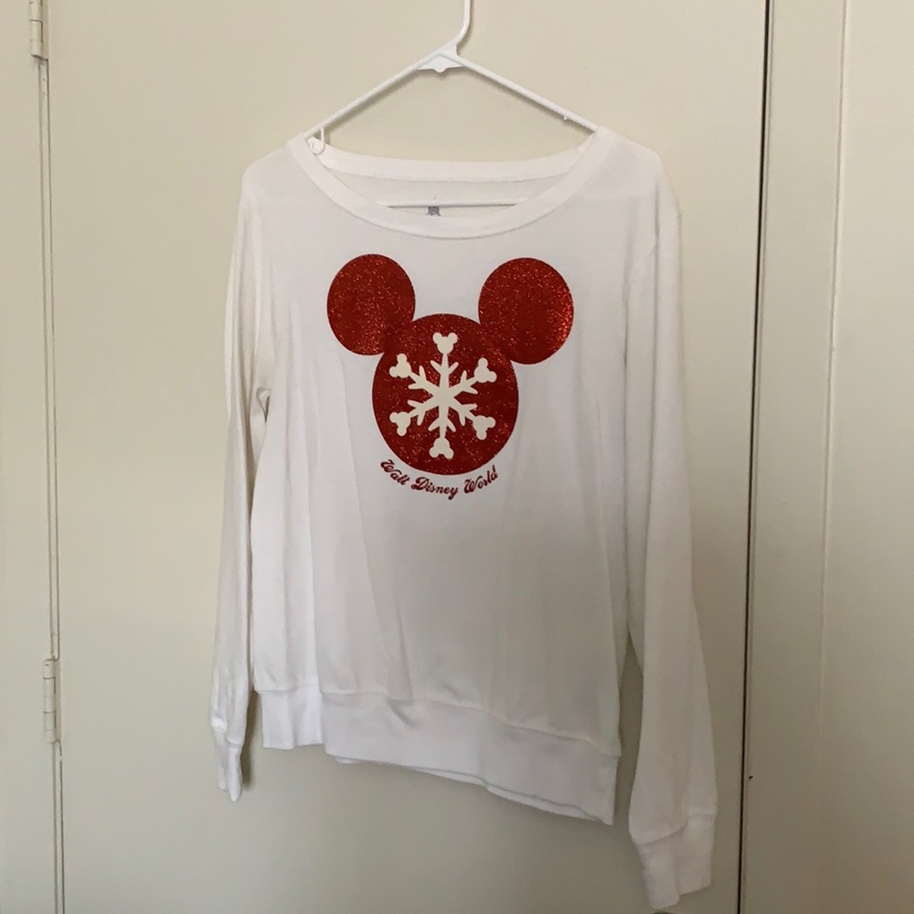 ⚠️ Disney Top Size Medium some light stains on the arm